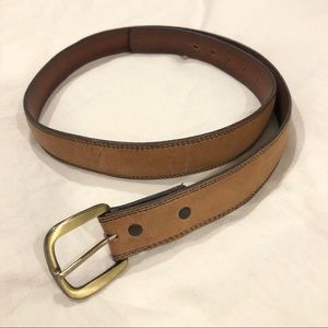 Brown Leather Belt